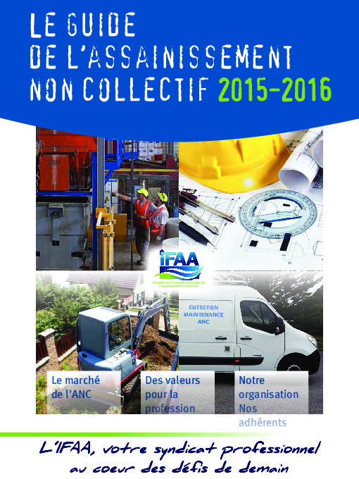 Le guide de l’assainissement non collectif 2015-2016